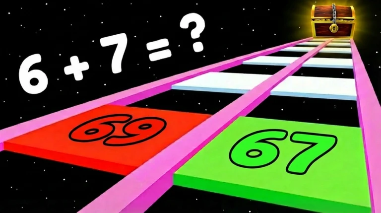 Math Glass Bridge 🧠 ekran görüntüsü