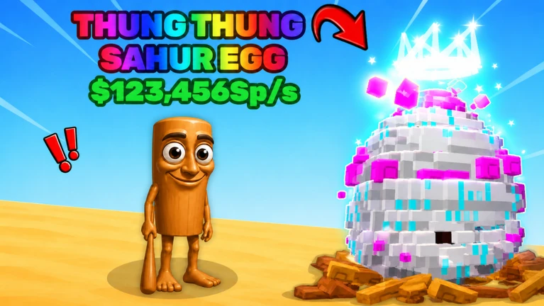 Steal An Egg Brainrot ekran görüntüsü