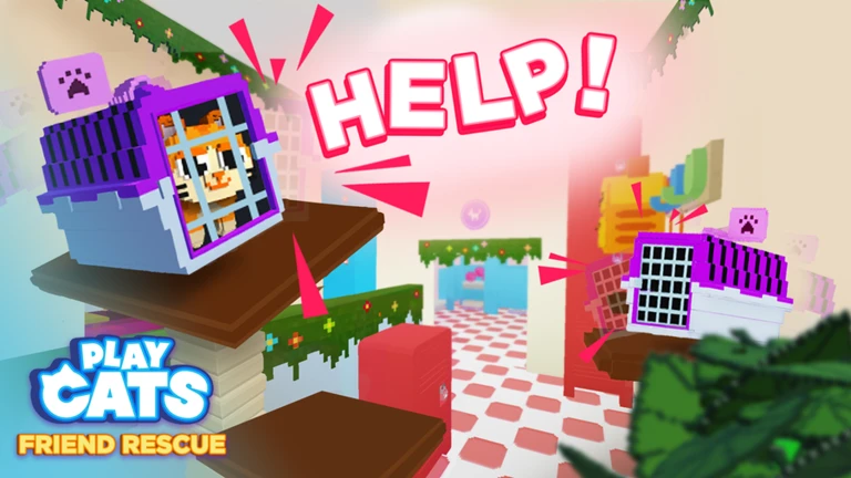 Play Cats Morphs: Friend Rescue ekran görüntüsü