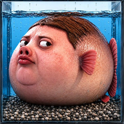 Fat Fish 🦐 → 🐡 [🏗️] ekran görüntüsü