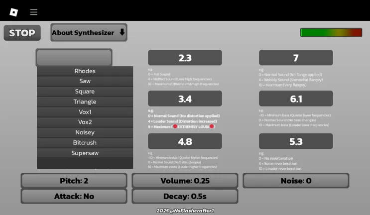 Synthesizer [SOUND MAKER] ekran görüntüsü