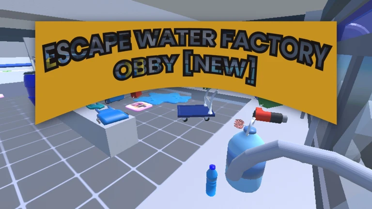 Escape Water Factory Obby [NEW] ekran görüntüsü