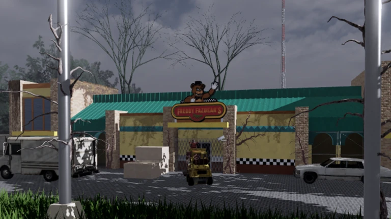 Five Nights at Freddy's Movie Set ekran görüntüsü