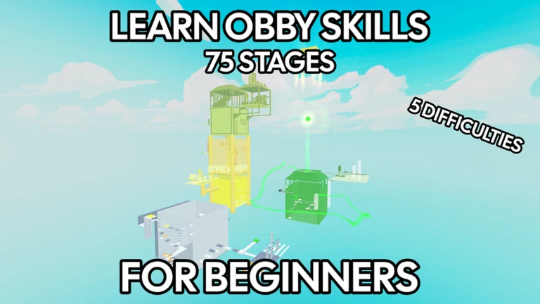 Learn Obby skills tower for Beginners ekran görüntüsü