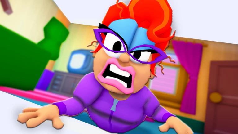 ESCAPE CRAZY CAT LADY! (Obby) [🤫Secret] ekran görüntüsü