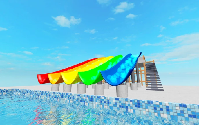 Water Slide Mesh ekran görüntüsü