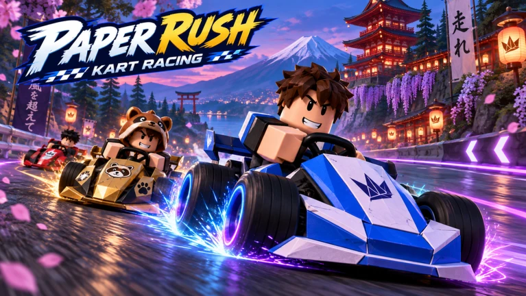 Paper Rush: Kart Racing ekran görüntüsü