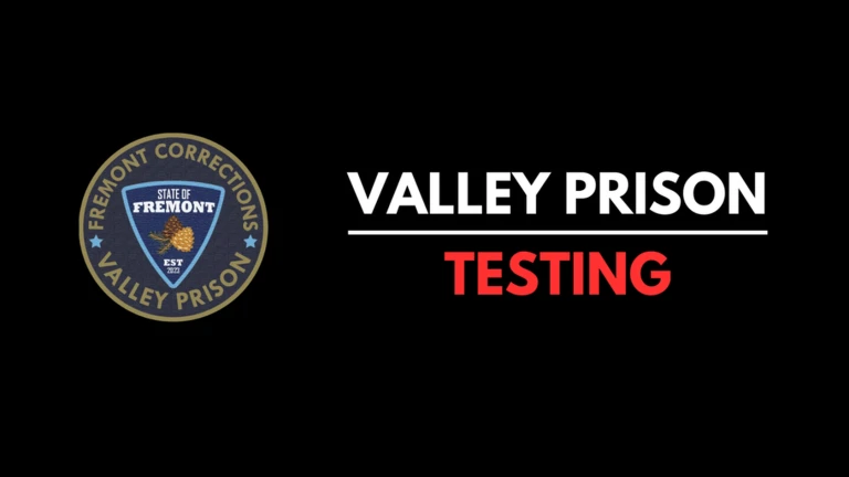 Valley Prison Testing ekran görüntüsü