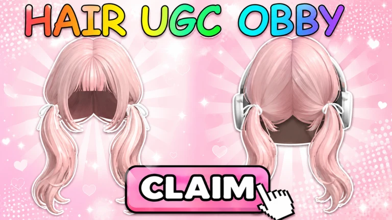 New Obby For Girls [UGC HAIRS] ekran görüntüsü