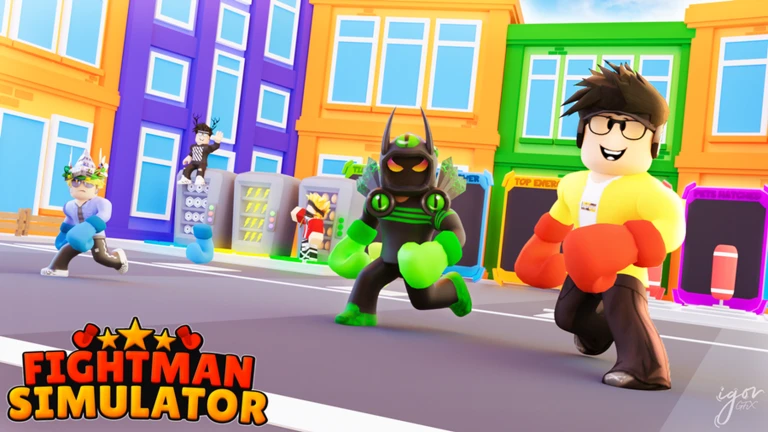 [💪X100!] Fightman Simulator! ekran görüntüsü