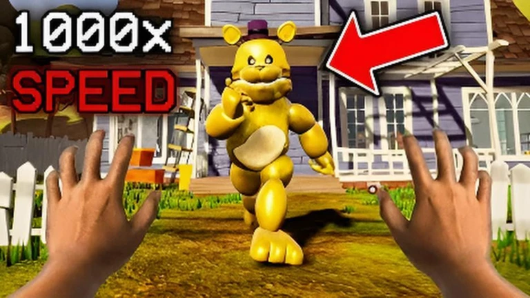 Fredbear in Hello Neighbor [UPD] ekran görüntüsü
