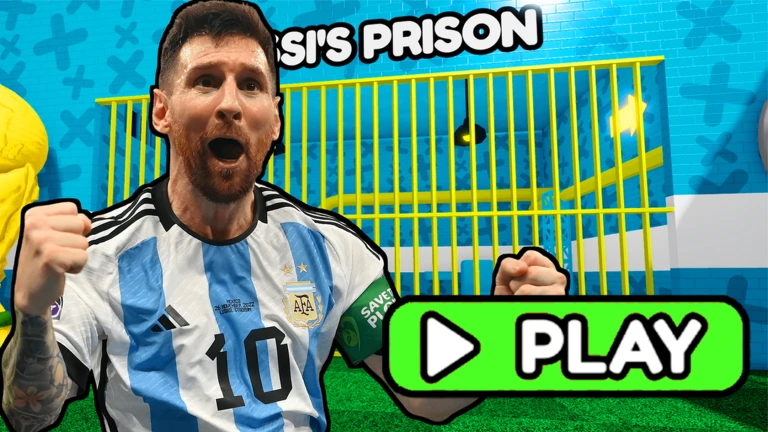 MESSI'S PRISON RUN OBBY ekran görüntüsü