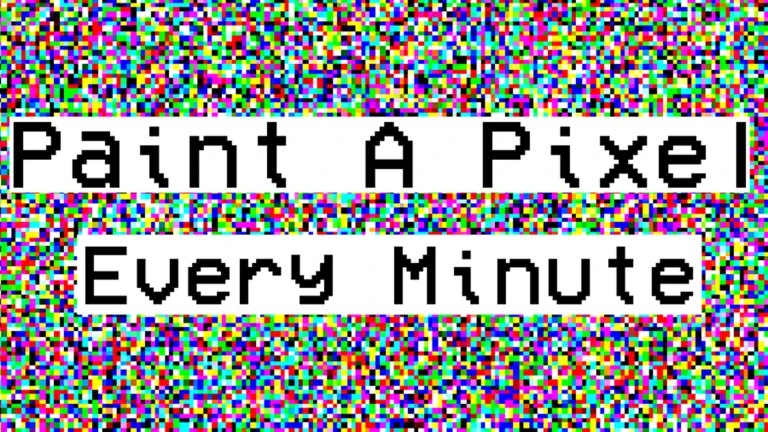 Paint A Pixel Every Minute ekran görüntüsü