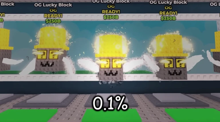💸 OG Lucky Blocks ONLY 🌈 ekran görüntüsü
