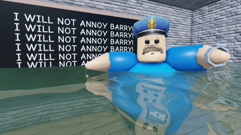 RUN FROM UNDERWATER BARRY! (OBBY) ekran görüntüsü