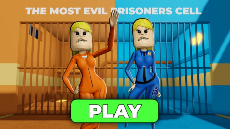 WOMAN PRISONER VS POLICE PRISON RUN! (Obby) ekran görüntüsü
