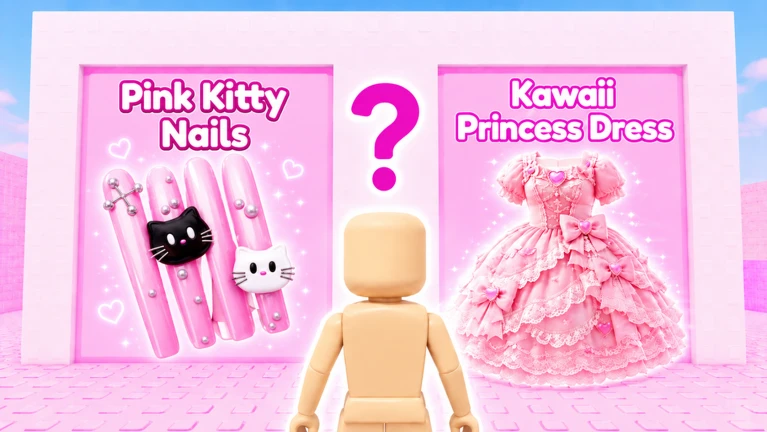 Would You Rather: Kawaii Style Tower 🎀💅 ekran görüntüsü