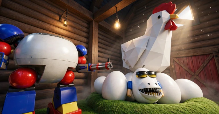 ESCAPE MR. EGG's HIDEOUT (OBBY) ekran görüntüsü
