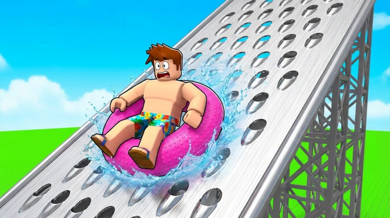 [🌊] Build Your Waterslide! ekran görüntüsü