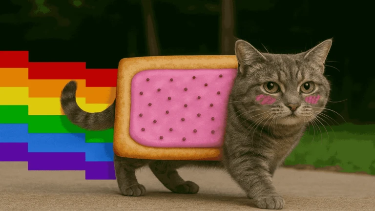 RUN FROM GATTATINO NYANINO! (OBBY) ekran görüntüsü