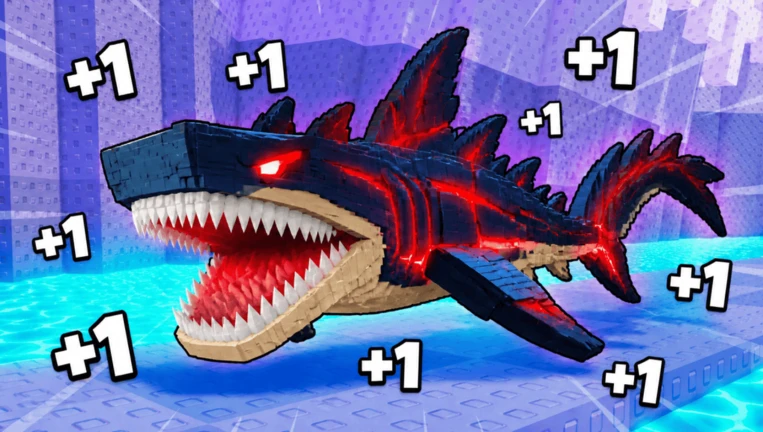 [WORLD 2 FINALE!] +1 Speed Shark Escape ekran görüntüsü