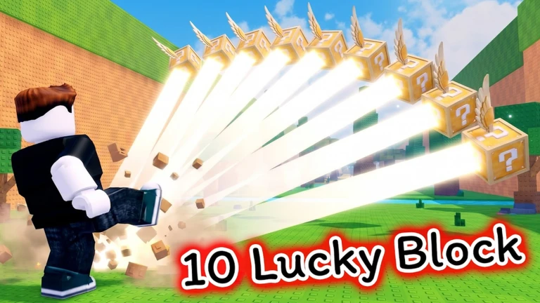 👾 INF LUCKY BLOCKS in KALBM 🦵🌈 ekran görüntüsü