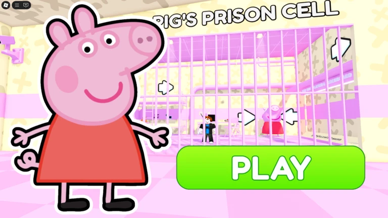 🐷 PEPPA PIG'S PRISON RUN! (Obby) ekran görüntüsü