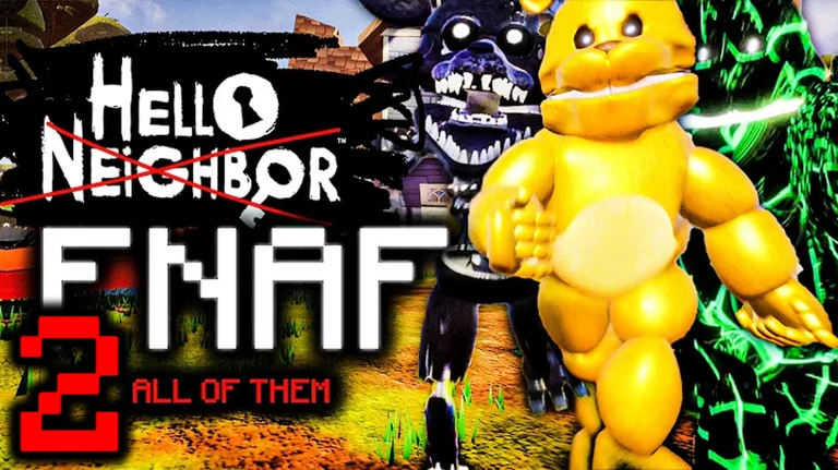 [ANKLEBREAKER] Hello Neighbor but Fredbear 2 ekran görüntüsü