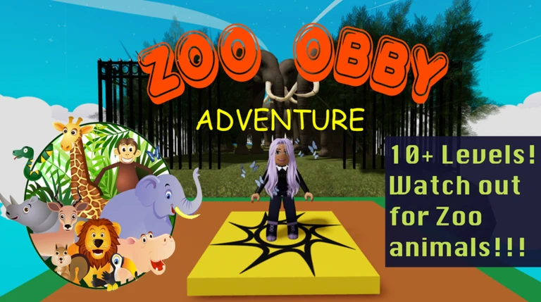 [Escape The] Zoo Obby 🦍🦁 ekran görüntüsü