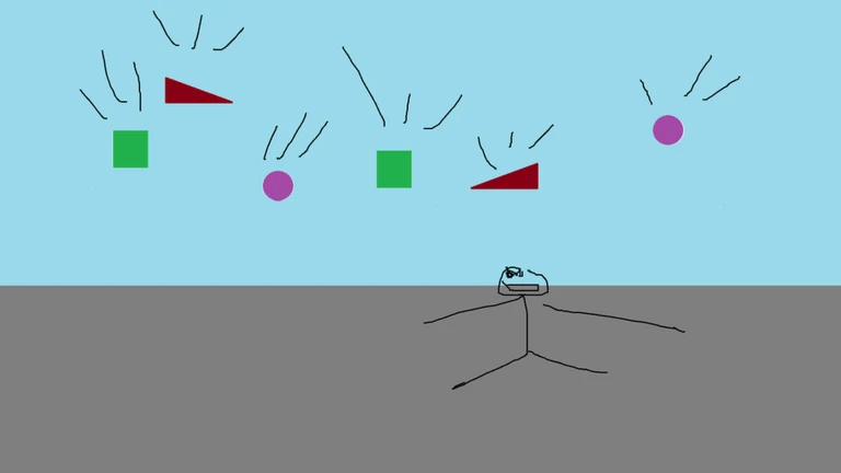 a baseplate but random parts fall from the sky ekran görüntüsü
