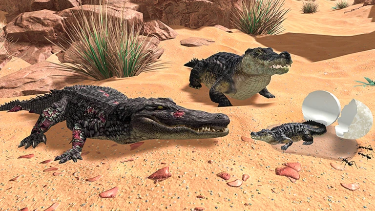 Escape Crocodile Swamp! 🐊 ekran görüntüsü