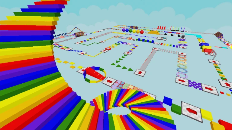 Really Easy Obby! 🌈 ekran görüntüsü