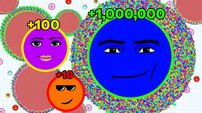 🏃‍♂️ CHASE and EAT Blobs 🔴 ekran görüntüsü