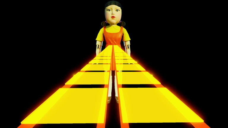 Impossible Glass Bridge Obby! (Squid Game) ekran görüntüsü