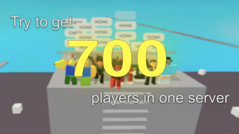 Try to get 700 players in one server ekran görüntüsü