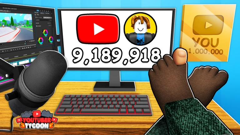 🕹️[Arcade] Youtuber Tycoon! ekran görüntüsü