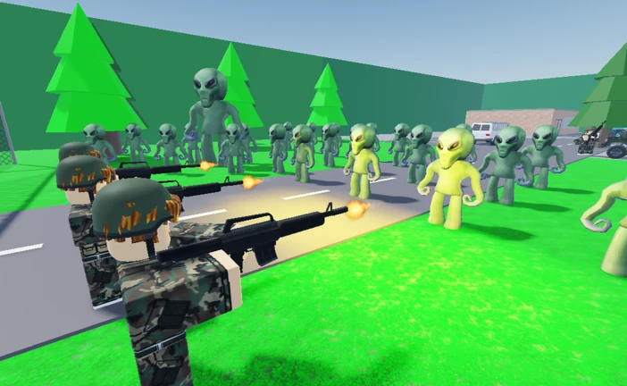 Army vs Alien ekran görüntüsü
