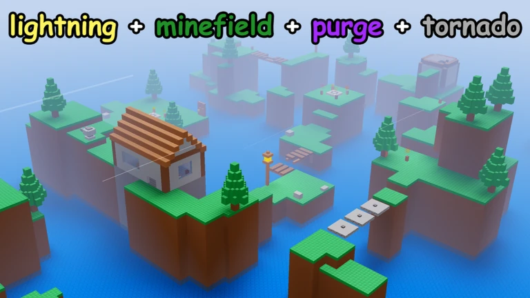 obby but with disasters ekran görüntüsü