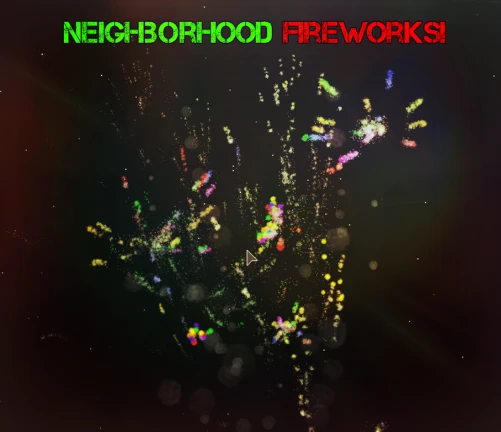 Neighborhood Fireworks [FE ALPHA] ekran görüntüsü