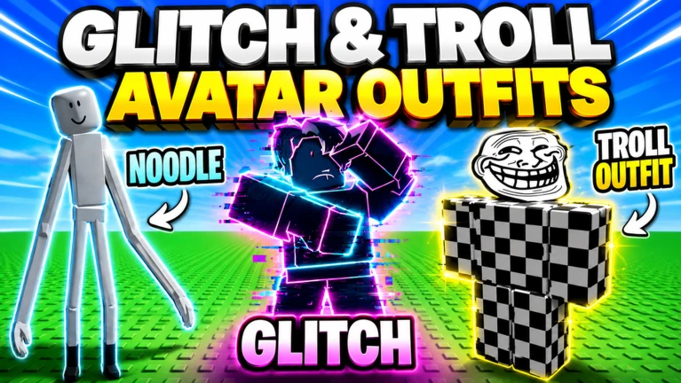 [🎃] Glitch & Troll Outfit Avatar Catalog ekran görüntüsü