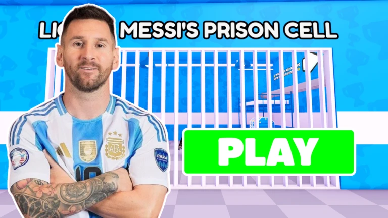 ⚽ LIONEL MESSI'S PRISON RUN! (Obby) ekran görüntüsü