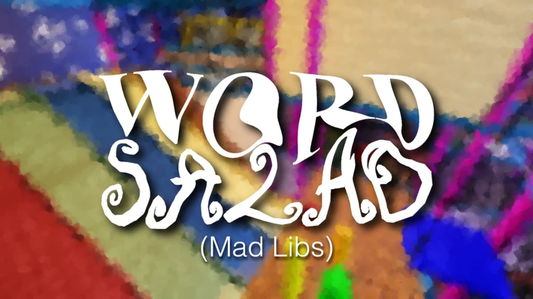 Word Salad (Mad Libs) [UPDATE] ekran görüntüsü