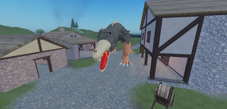 SCP-682 in village ekran görüntüsü
