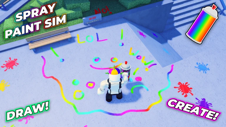 Spray Paint Deluxe Simulator ekran görüntüsü