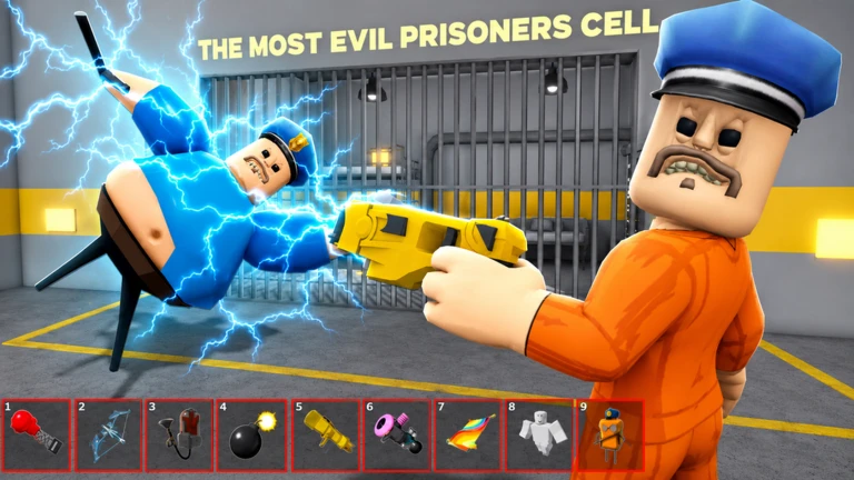 🚨 BAD COP PRISON RUN! (Obby) ekran görüntüsü