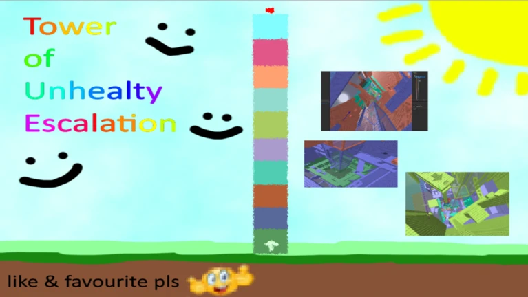 Tower of Unhealthy Escalation ekran görüntüsü