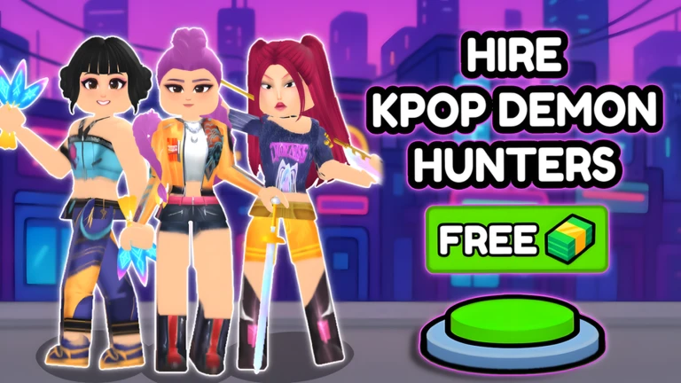 2 Player Kpop Demon Hunters Tycoon 🎤 ekran görüntüsü