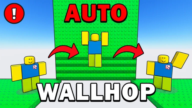 [😡] IMPOSSIBLE Auto Wallhop Obby ekran görüntüsü