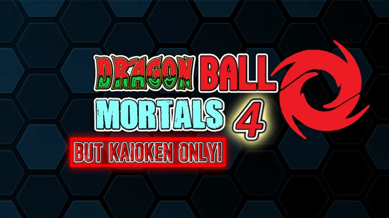 Dragon Ball Mortals 4 but Kaioken only! ekran görüntüsü