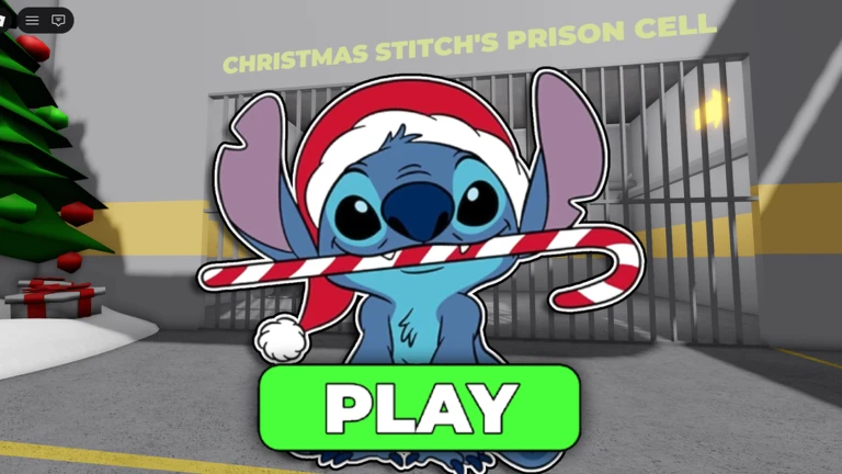 🎄 CHRISTMAS STITCH'S PRISON RUN! (Obby) ekran görüntüsü